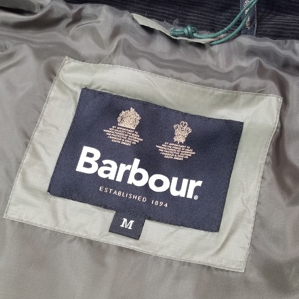 Barbour Grassland Baffle Quilted Gilet Vest Light Moss Green M L $280 - Picture 9 of 16